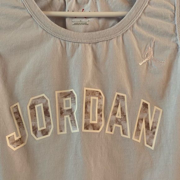 NIKE JORDAN Women’s Grey/Violet Tank Top Shirt Sz Large - Picture 3 of 6
